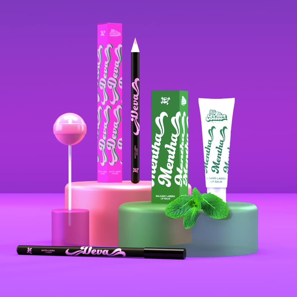 Kit Lips Nude: Deva Matita Labbra + Mentha Balsamo Labbra
